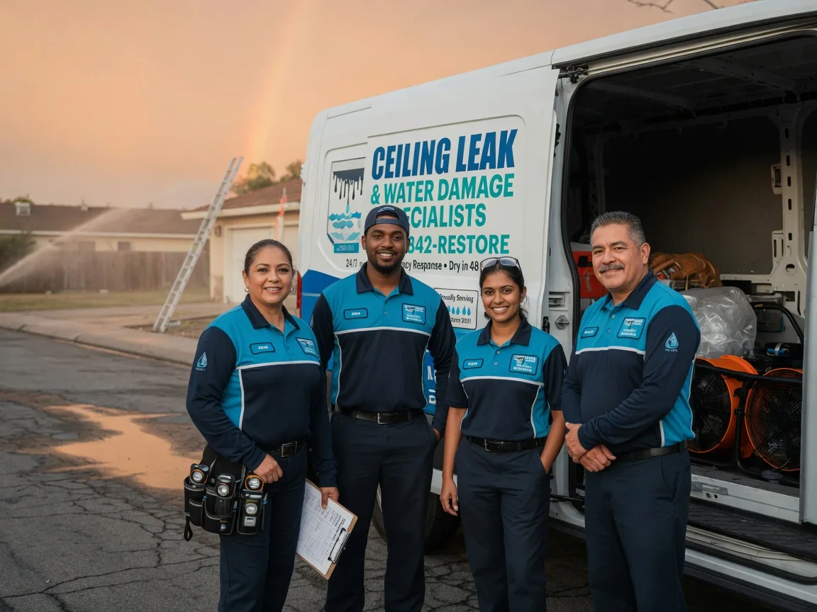 Ceiling Leak Cleanup company in Canterbury, NH